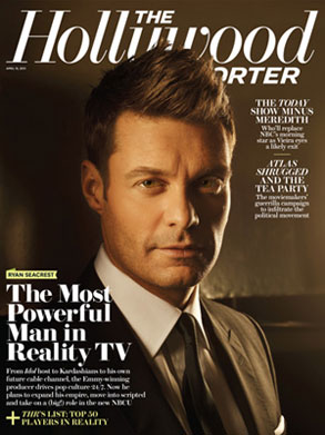 Ryan Seacrest, Hollywood Reporter Cover Ryan Seacrest, Hollywood Reporter Cover